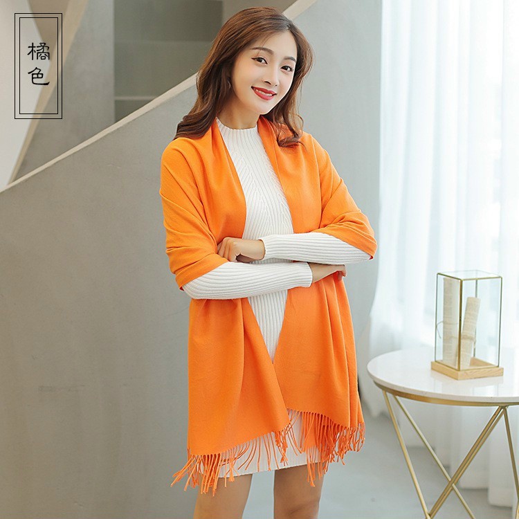 Khăn Choàng cổ nam nữ [Xả kho - LOẠI 1] Khăn quàng cổ mùa đông Cashmere thời trang cho nữ