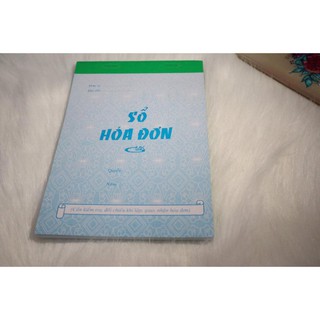 Hóa đơn 1 liên 13x19cm (100 tờ)