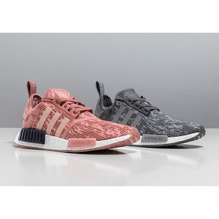 [Ảnh thật] Giày Adidas NMD Trace Pink (hồng xước) Nam Nữ