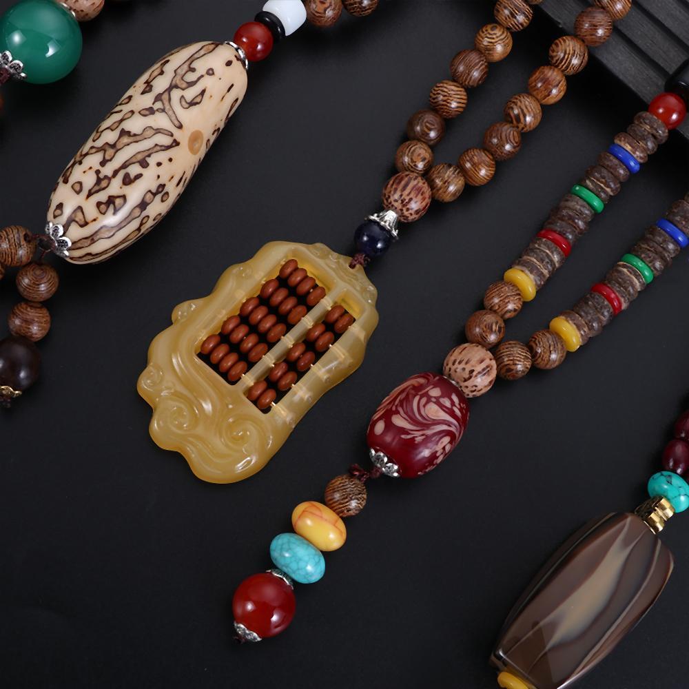 Vòng cổ Phong Cách Phật Giáo Nepal Thời Trang
