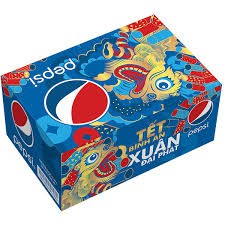 Thùng 24 Lon Nước Ngọt Pepsi (330ml / Lon)