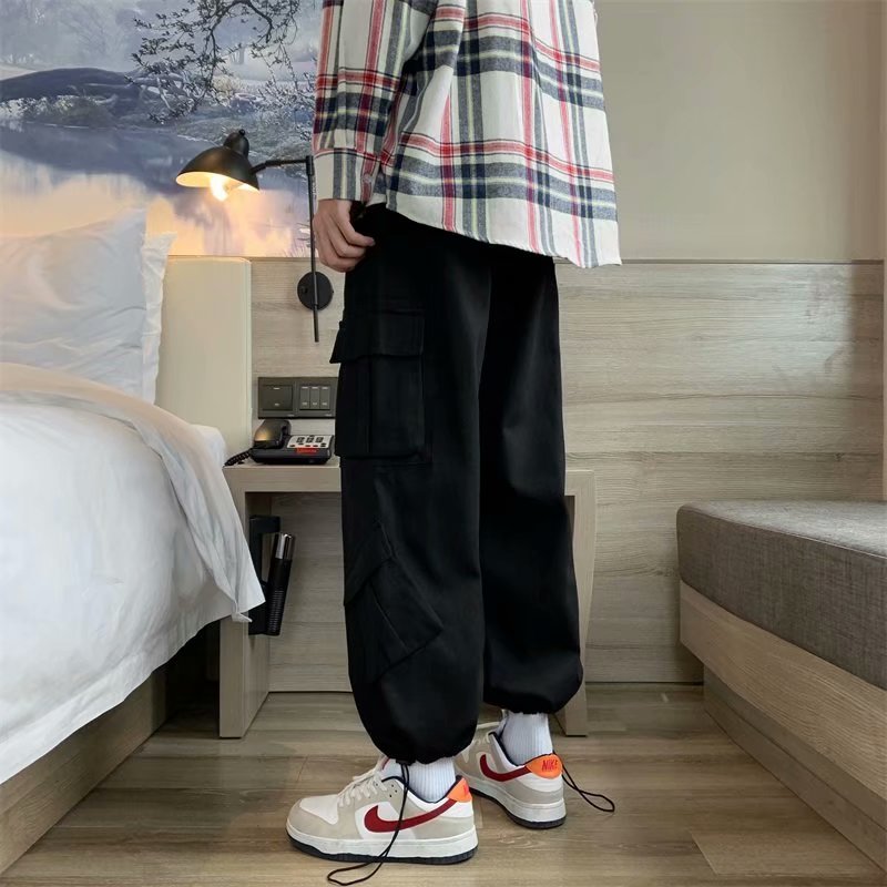 Korean Fashion Multi-Pocket Long Pants 2021 For Men | BigBuy360 - bigbuy360.vn