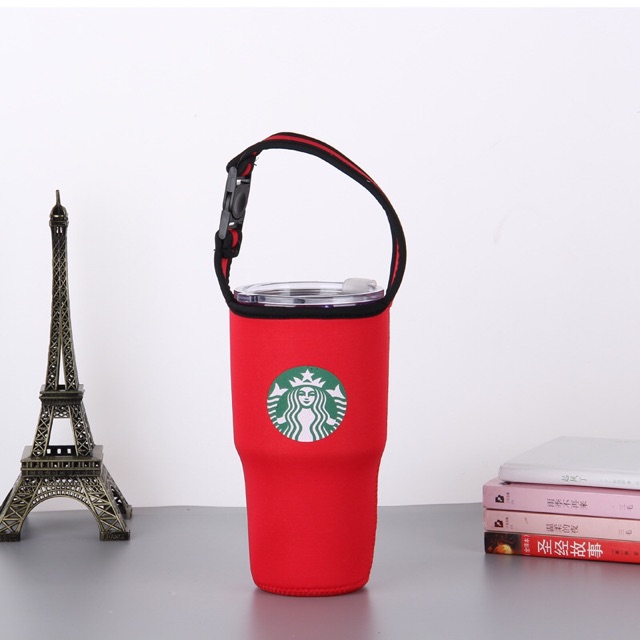 FREESHIP ĐƠN 50K_Túi đựng ly giữ nhiệt STARBUCKS cao cấp