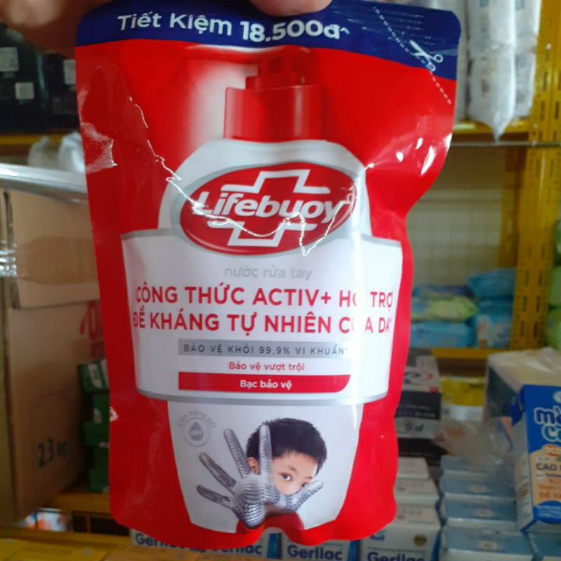 Nước rửa tay Lifebuoy - Bảo vệ vượt trội túi 450g