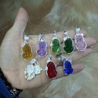 Mặt dây chuyền tỳ hưu bọc bạc