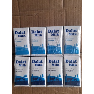 Sữa tươi Dalat Milk 110ml lốc 4 hộp