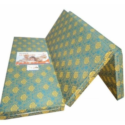 Nệm gấp 3 chất liệu PE gọn nhẹ dễ sử dụng 80cm.1m.1m2-1m4-1m6-1m8x2m