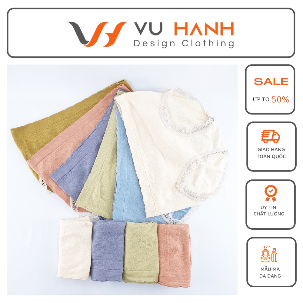 Quần Chip Nữ Cao Cấp Viền Ren Nhăn  | Shop Vũ Hạnh