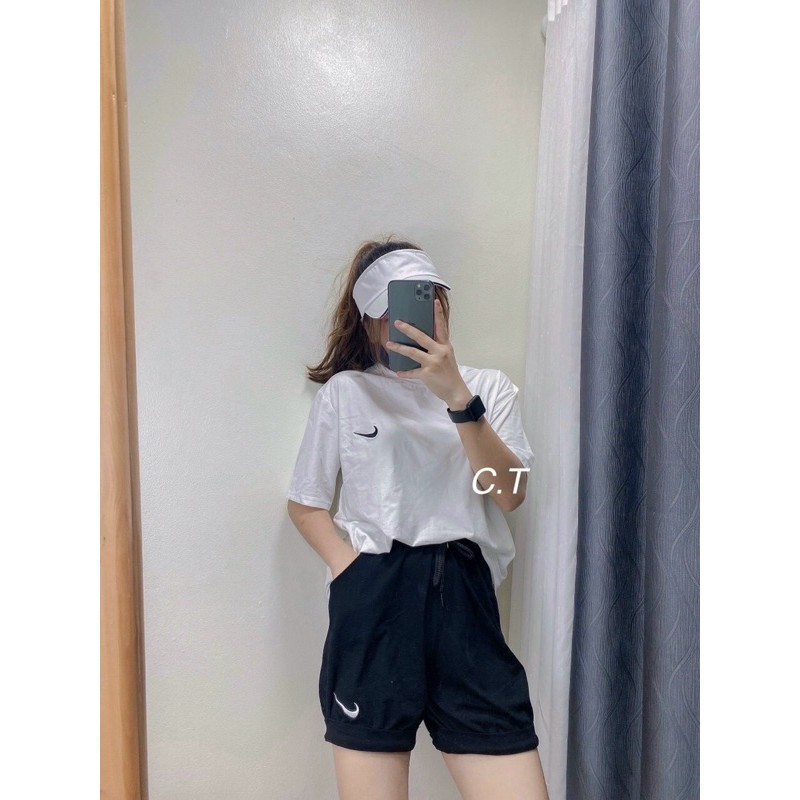 Bộ Cộc Tay Nữ Mặc Nhà❤️Freeship-Bộ Thun Cotton Nữ From Rộng Chất Mát Freesz- Bộ Thể Thao Nữ Mặc Đi Tập Đi Chơi Đều Đẹp
