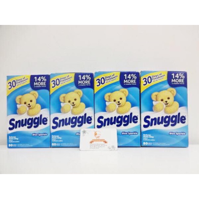 Giấy thơm quần áo Snuggle của Mỹ