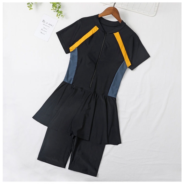 Bộ Đồ Bơi Thể Thao Nhanh Khô plus size Lớn M-80kg Cho Nữ