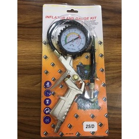 Đầu bơm xe, Dụng cụ bơm hơi, bơm lốp xe máy, xe ô tô - Đồng hồ bơm hơi