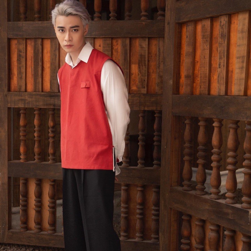 ÁO KHOÁC GHILE MÀU ĐỎ