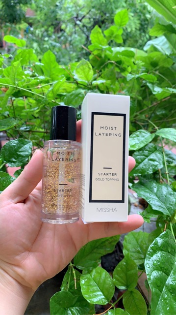 Kem lót cấp ẩm Missha Moist Layering Starter Gold Topping | BigBuy360 - bigbuy360.vn