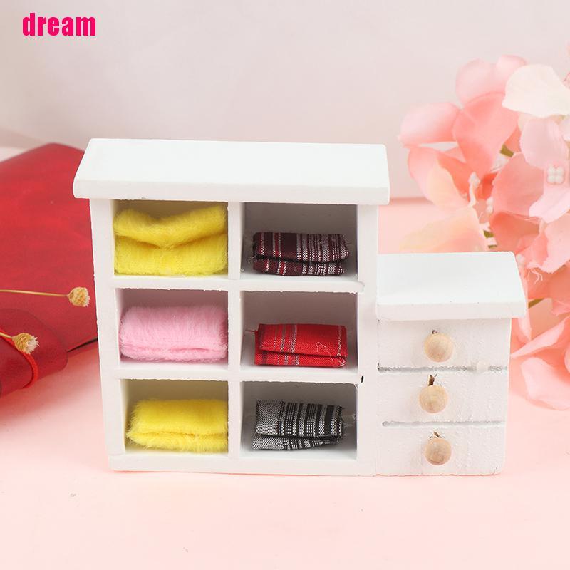 Mô Hình Tủ Nội Thất Mini Trang Trí Nhà Búp Bê