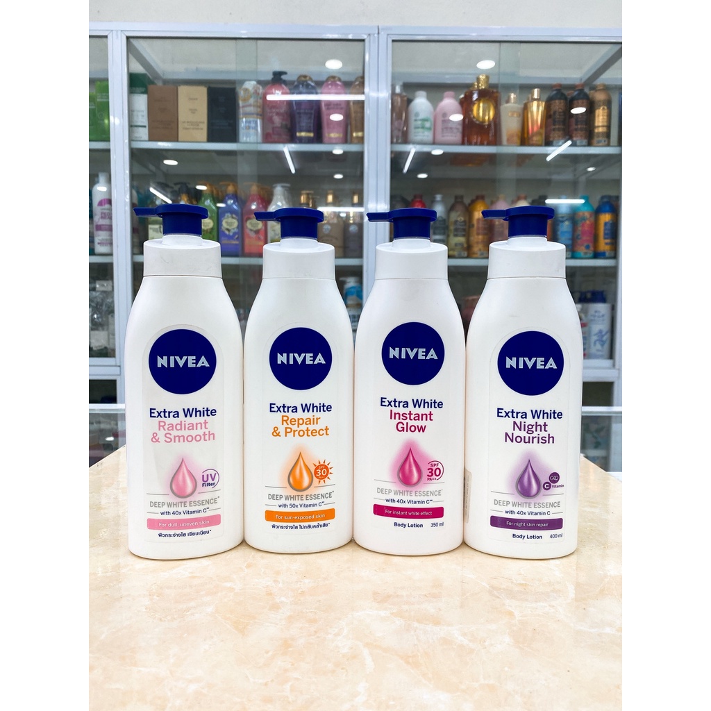 Sữa Dưỡng Thể Nivea Phục Hồi Dưỡng Trắng Da Chính Hãng Công Ty 350ml