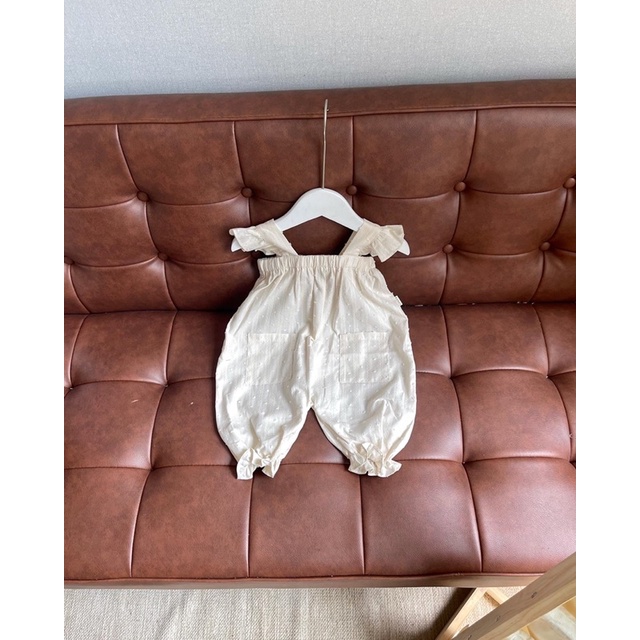 Romper hoa thêu cánh tiên em bé nanci room