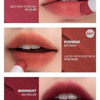 Son thỏi  Zero Matte Lipstick 3.0g (LAVUGA)