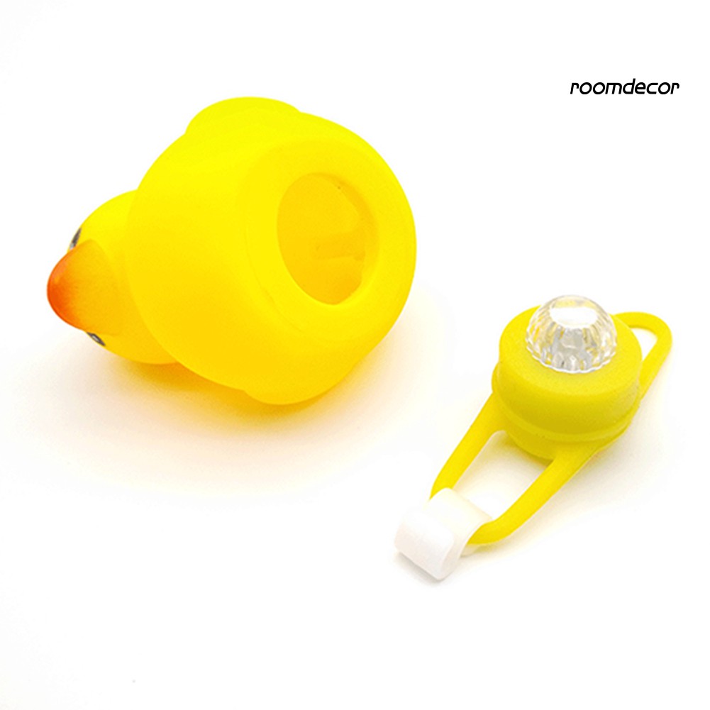 Đèn led hình vịt dùng gắn tay lái xe đạp / xe máy