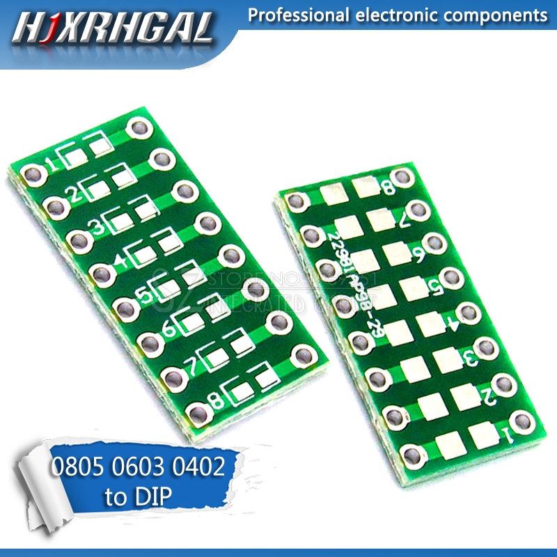 Set 10 Bảng Mạch Chuyển Đổi Pcb 0805 0603 0402 Sang Dip Pcb