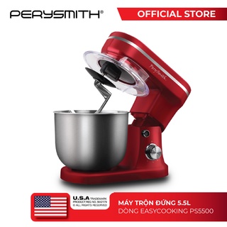 Máy nhồi trộn bột 5,5 lít 6 chế độ Perysmith PS5500