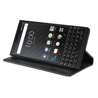 [Giá rẻ nhất ] Bao da dạng ví BlackBerry Key2 Luxury Leather