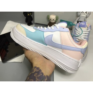 [Fullbox] Giày sneaker AF1 shadow cầu vòng