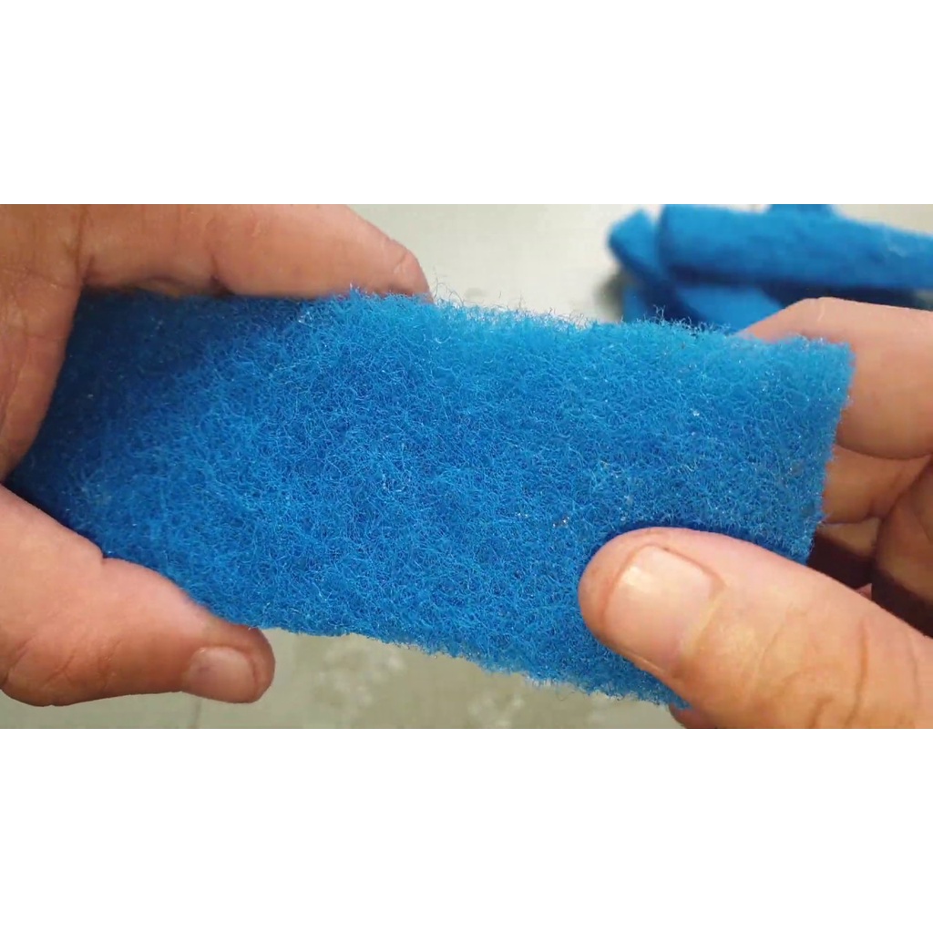 Bông Lọc Cao Cấp 2 Lớp Xanh Đen BOJING-32cmx12cm Cho Bể Cá