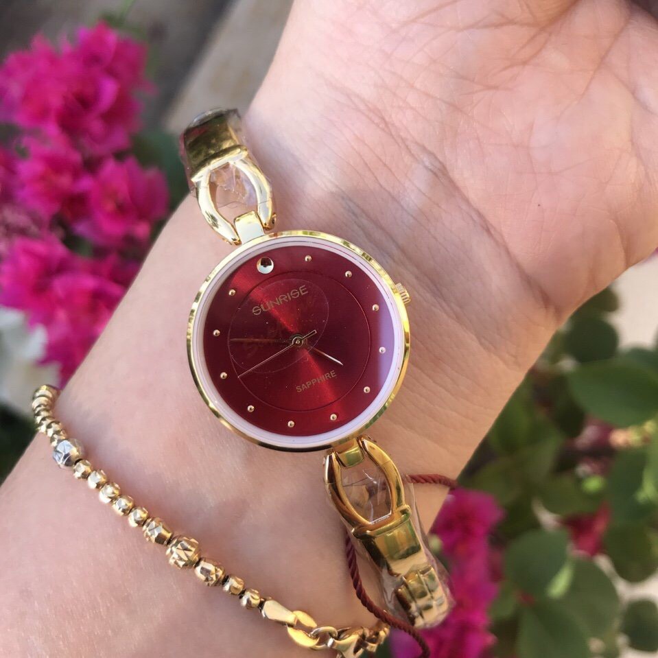 Đồng hồ lắc tay nữ Sunrise sl723swa - Authentic
