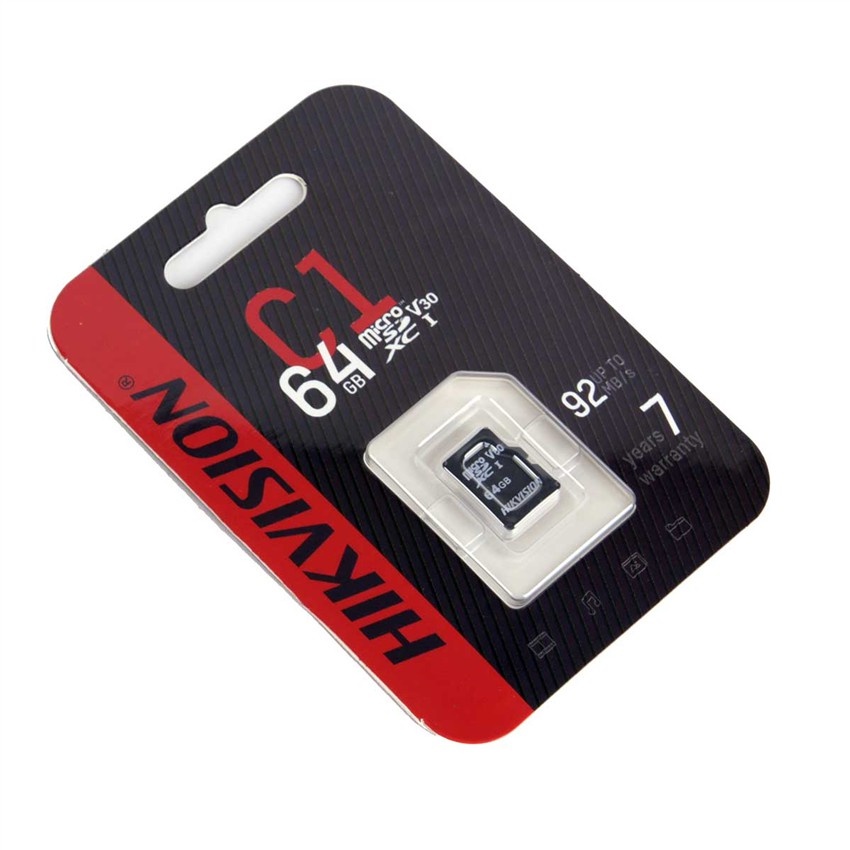 Thẻ Nhớ Micro SD HIKVISION 32GB/ 64GB - Tốc Độ Đọc Lên 92m/s - Dùng Cho Tất Cả Các Thiết Bị Hỗ Trợ Thẻ Nhớ Gắn Ngoài