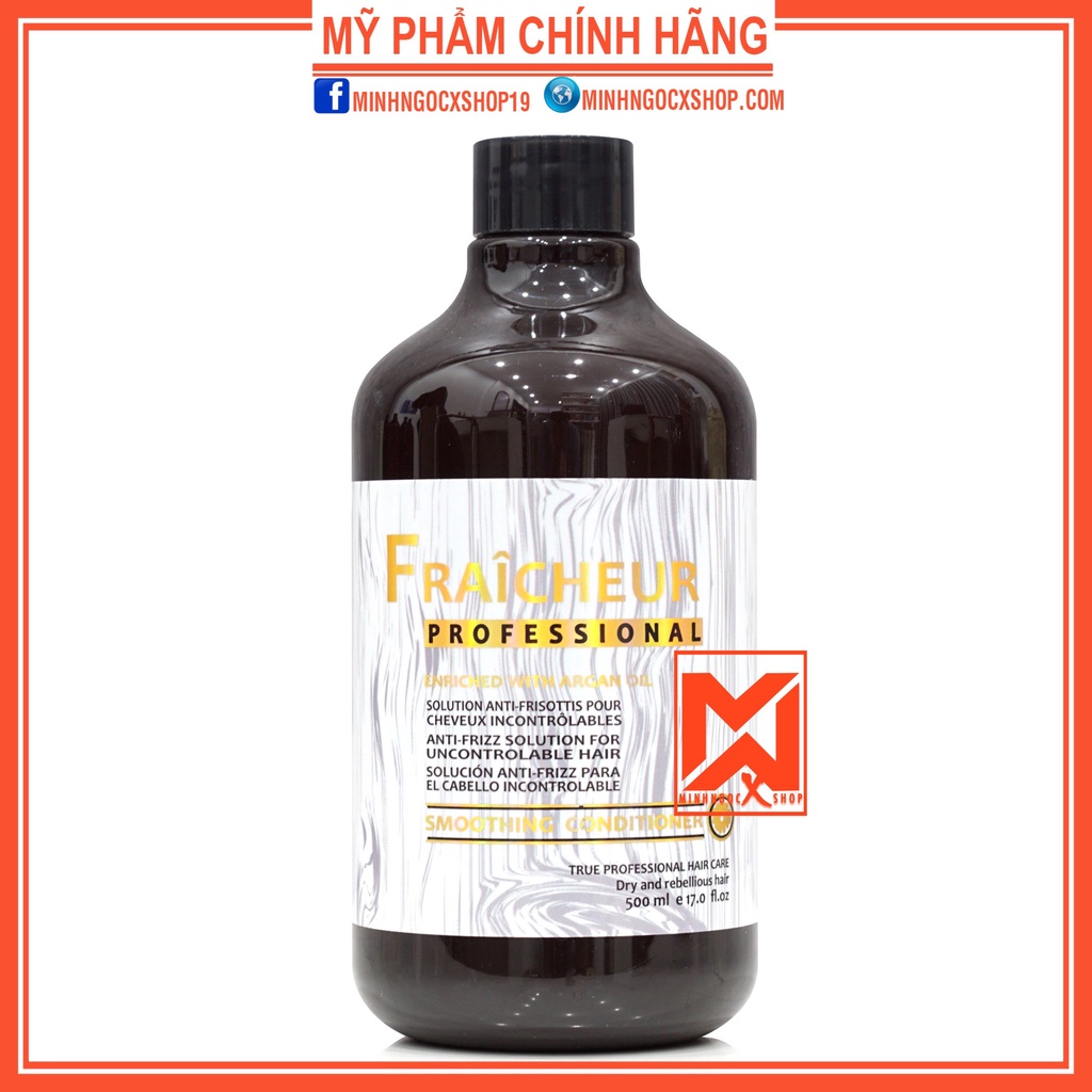 Dầu xả siêu mượt FRAICHEUR SMOOTHING 500ml chính hãng