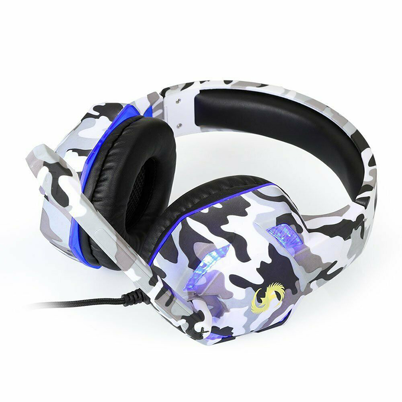 Tai Nghe Gaming Có Dây Và Đèn Led Kích Thước 3.5mm Dành Cho Pc / Laptop / Ps4 Pro Bj Franchisky | BigBuy360 - bigbuy360.vn