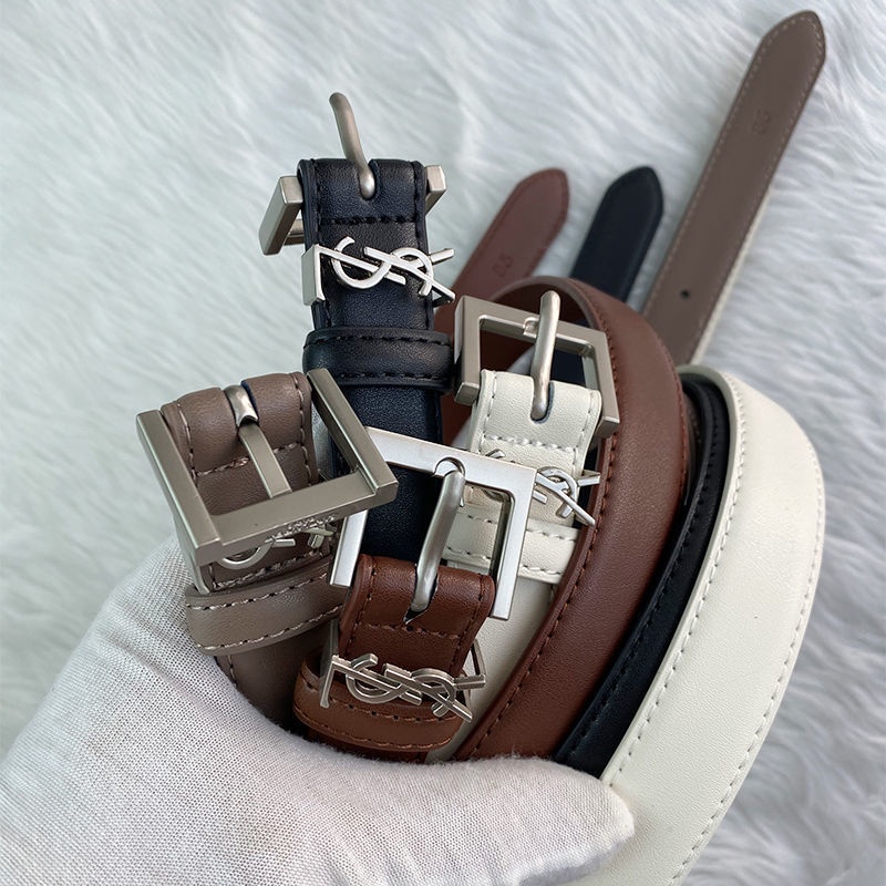 Ysl Thắt Lưng! Thắt Lưng Unisex Dùng Làm Quà Tặng Sinh Nhật Mới