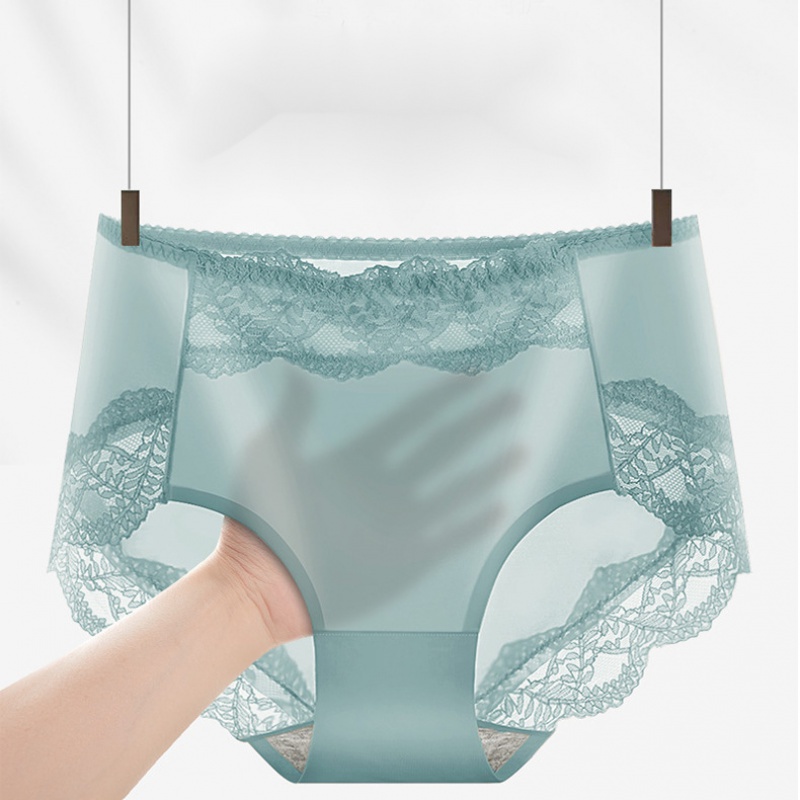 Quần Lót Lụa Mát Kháng Khuẩn Nâng Mông Thoáng Khí Thoải Mái Gợi Cảm Cho Nữ Cỡ L-XL