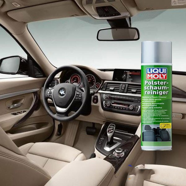 Vệ sinh vải nỉ ghế da Liqui Moly Upholstery Foam Cleaner 300ml