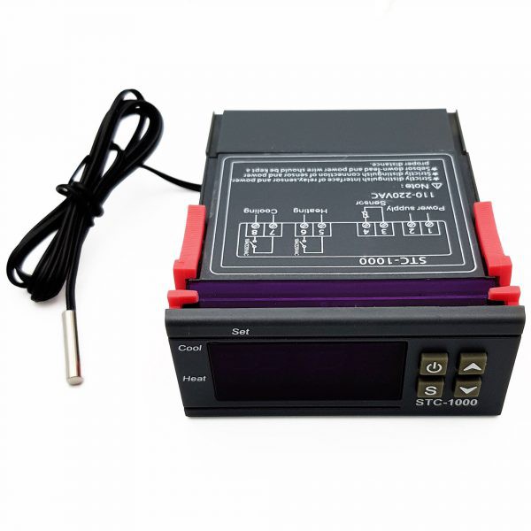 Bộ Điều Khiển Nhiệt Độ Đóng Ngắt Bằng Relay 220VAC STC-1000