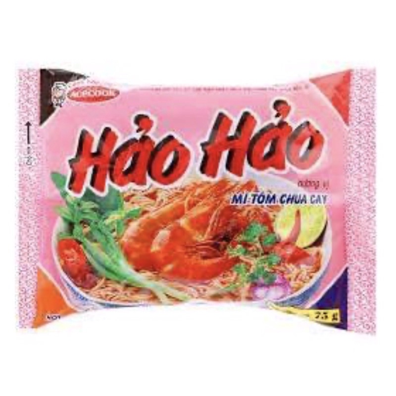 Thùng mì gói Hảo Hảo tôm chua cay 75gr*30