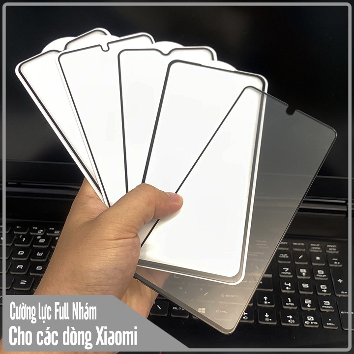 Cường lực nhám Full màn chống vân tay cho Xiaomi-Redmi Note 9 Pro 5G-RedmiNote9S-Mi10TLite-PocoX3NFC-Mi10Lite-PocoF2Pro