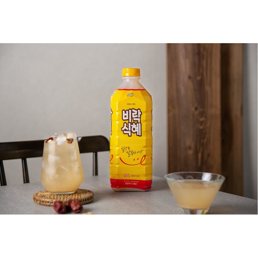 NƯỚC GẠO NGỌT 1.8L - 팔도] 비락 식혜