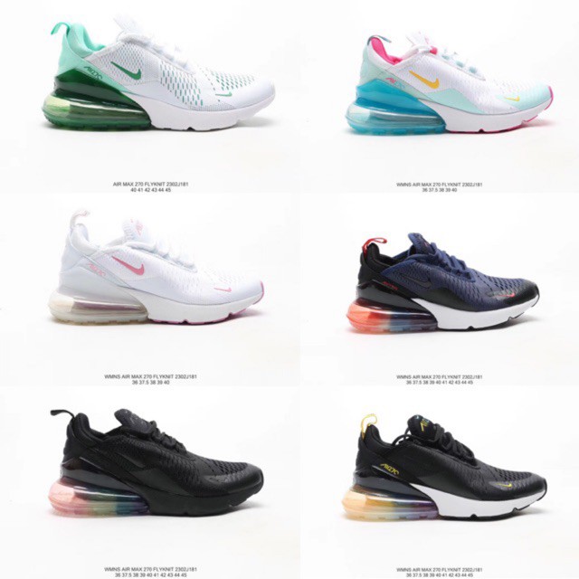 2021 ẢNH THẬT | Giày Thể Thao Air Max 270 nam nữ