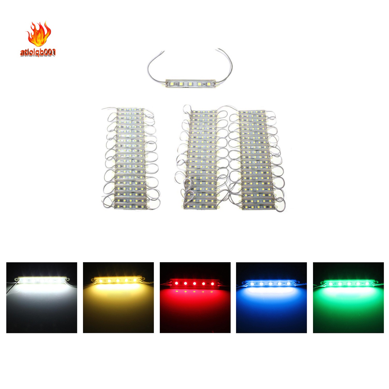 5050 Led Ulefone 5 Smd Strip Chống Thấm Nước Dc 12v 40pcs White