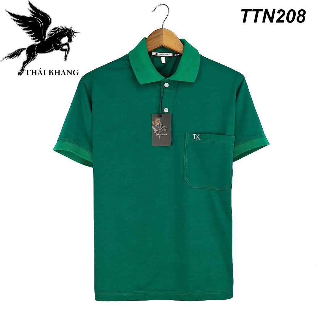 Áo polo nam trung niên tay lỡ có cổ vải cotton mát loại áo thun nam có cổ form rộng thoải mái TOG2 | BigBuy360 - bigbuy360.vn