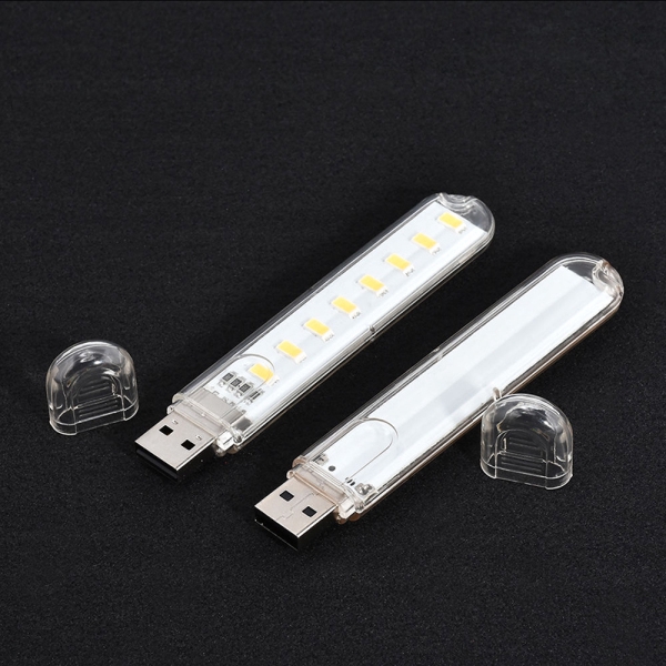 Đèn LED 8 bóng 5V đọc sách ban đêm gắn usb máy tính và laptop tiện lợi