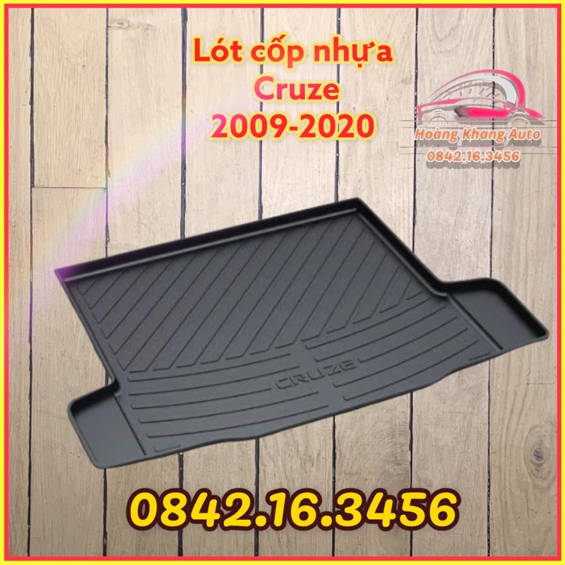 Lót Cốp Nhựa Cruze đời 2009 đến 2020 Loại Nhựa Dẻo Ko Mùi