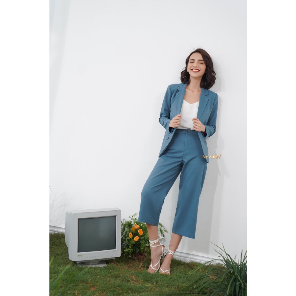 NEW DAY_Áo vest đũi 2 túi ốp