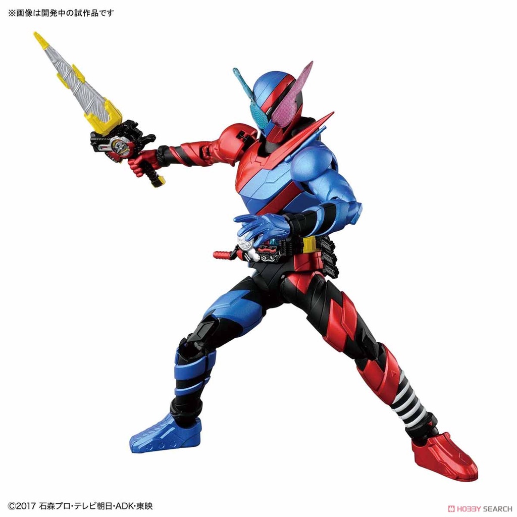 Mô Hình Lắp Ráp Figure-rise Standard Kamen Rider Build Rabbit Tank Form (tặng kèm base)