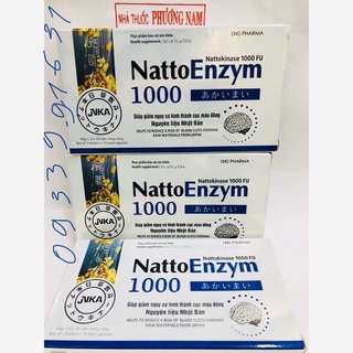 NattoEnzym 1000-Ngăn ngừa tai biến(Hộp 20viên)