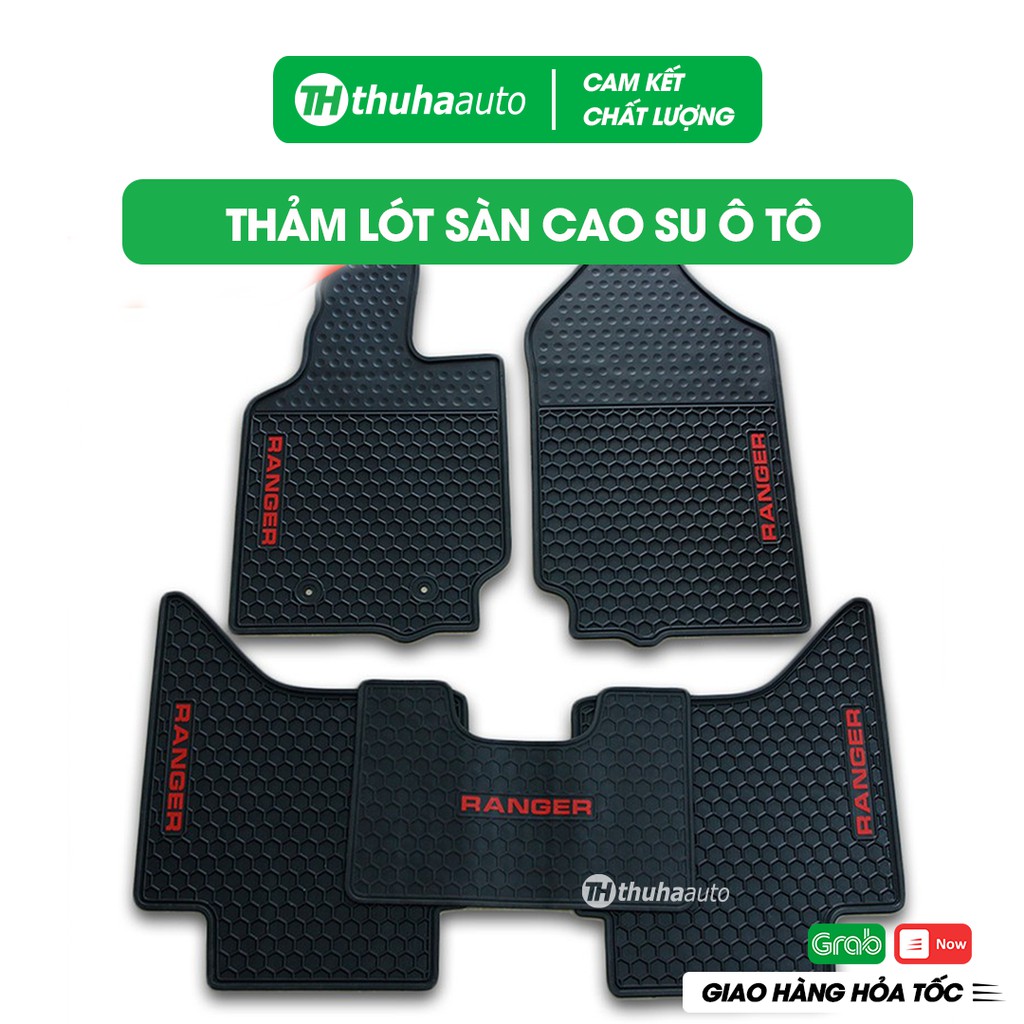 Thảm lót sàn cao su theo xe ô tô FORD RANGER 2015-2019