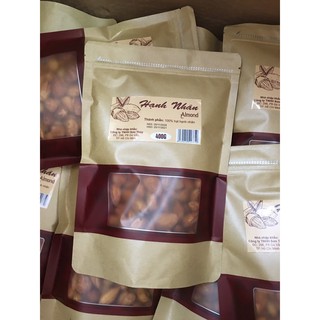 400G Hạnh Nhân Rang Bơ Cao Cấp Vỏ Siêu Mỏng