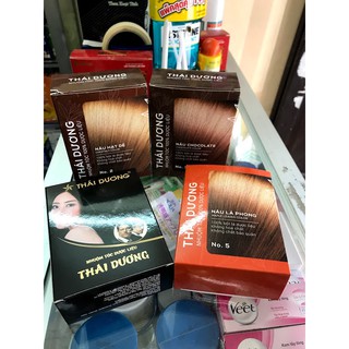Nhuộm tóc thái dương 4 màu
